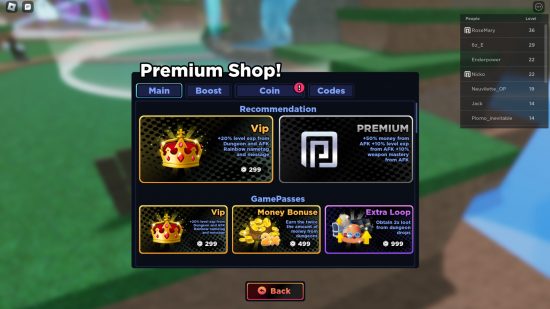 Redeem Anime Dungeon Fighters codes