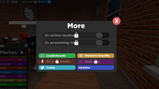 Redeem Code for the Presentation Experience
