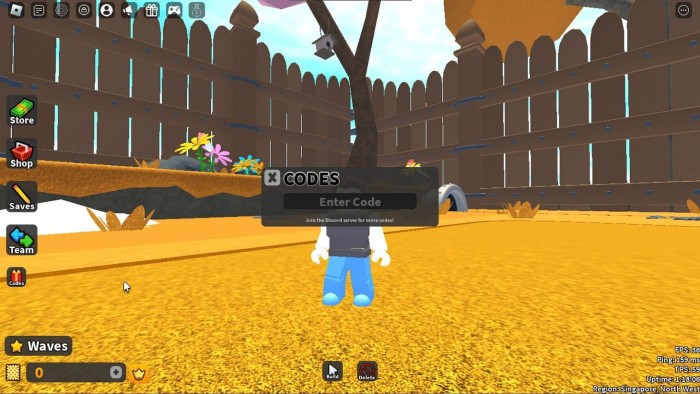 Redeem codes in Toy Defense
