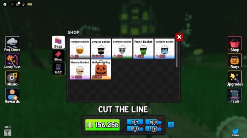 All Trick or Treat codes