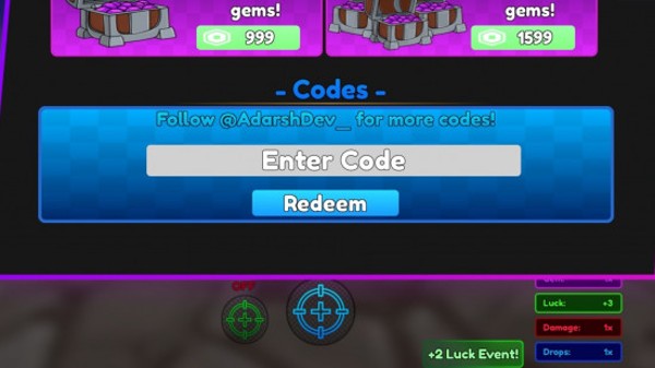 Redeem Anime Ascensions Simulator code