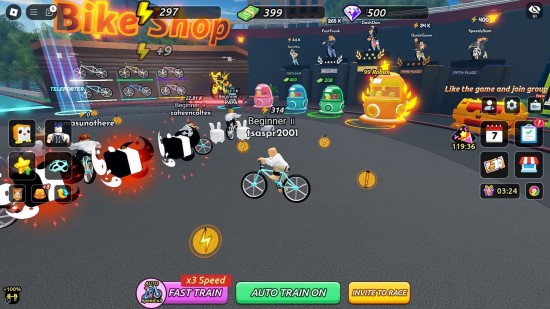 All active Bike League Codes