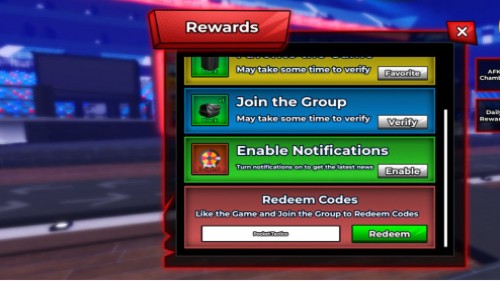 Redeem codes for MMA Legends