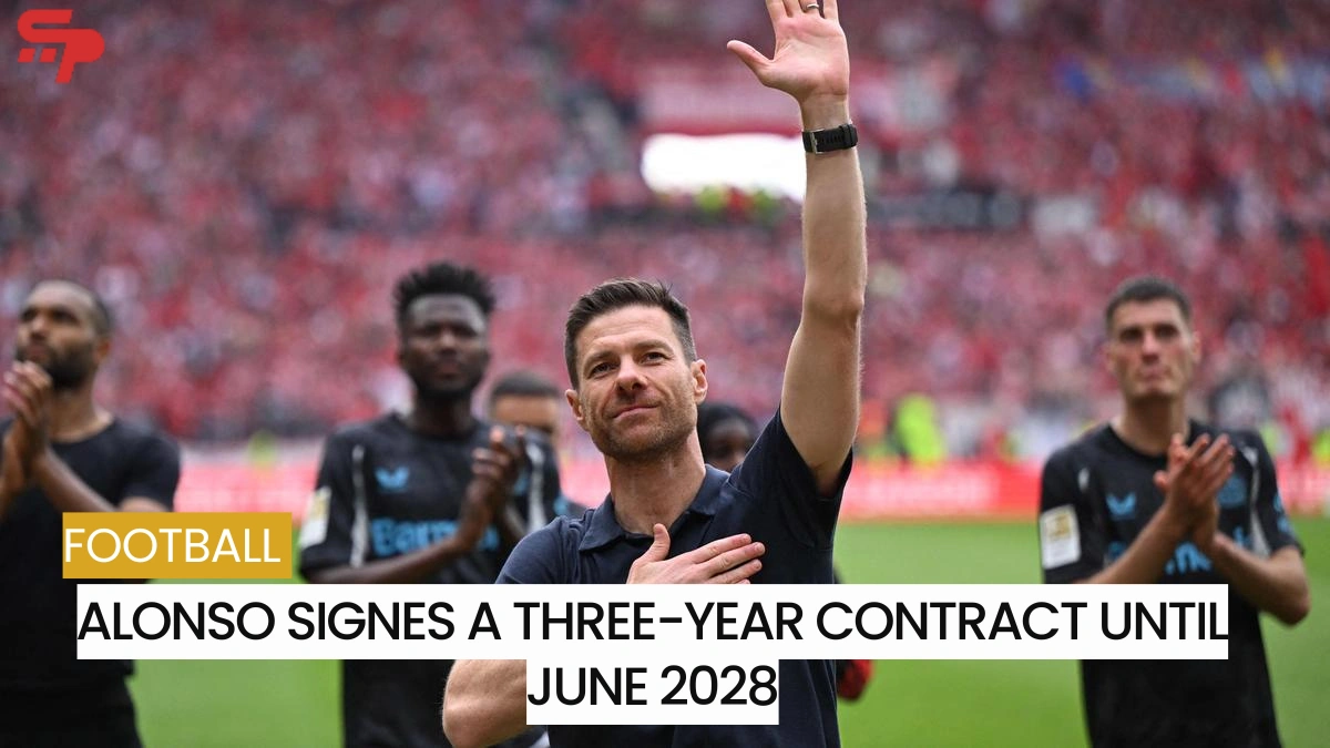Alonso signes a three-year contract until June 2028
