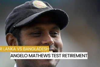 Angelo Mathews Test Retirement
