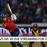 ENG-W vs WI-W Live Streaming For 3rd T20I