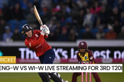 ENG-W vs WI-W Live Streaming For 3rd T20I