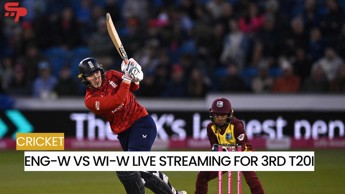 ENG-W vs WI-W Live Streaming For 3rd T20I