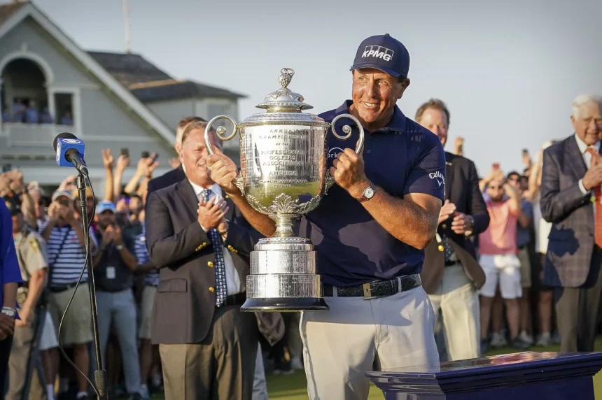 Is Phil Mickelson playing in the PGA Championship 2025