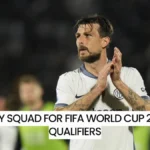 Italy squad for FIFA World Cup 2026 qualifiers