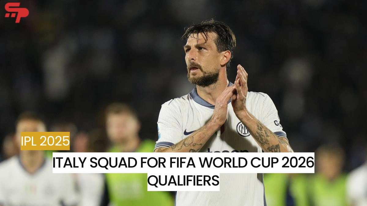 Italy squad for FIFA World Cup 2026 qualifiers