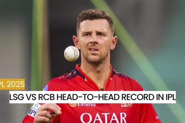 LSG vs RCB Head-to-Head Record in IPL