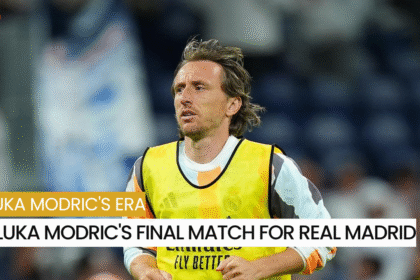 Luka Modric's Final Match for Real Madrid