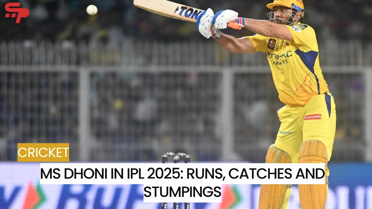 MS Dhoni in IPL 2025: Runs, catches and stumpings