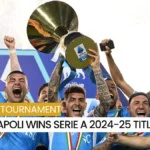 Napoli wins Serie A 2024-25 title