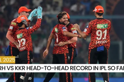 SRH vs KKR head-to-head record in IPL So Far