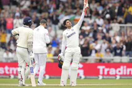 Shubman Gill run out by Atkinson