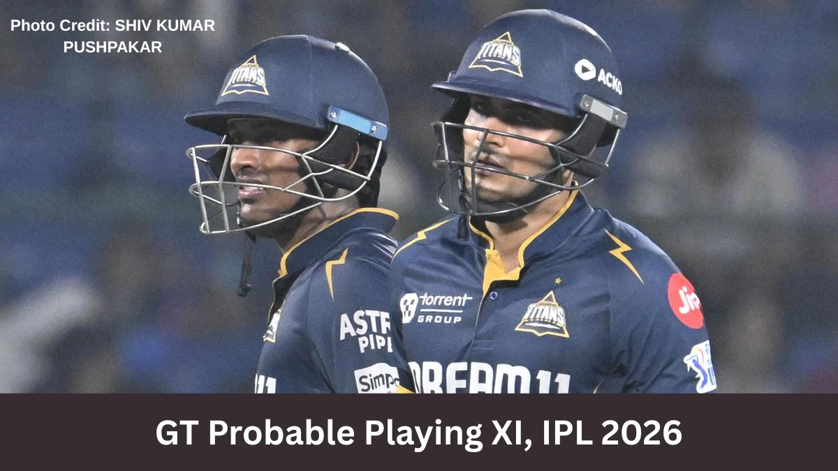 GT Probable Playing XI, IPL 2026
