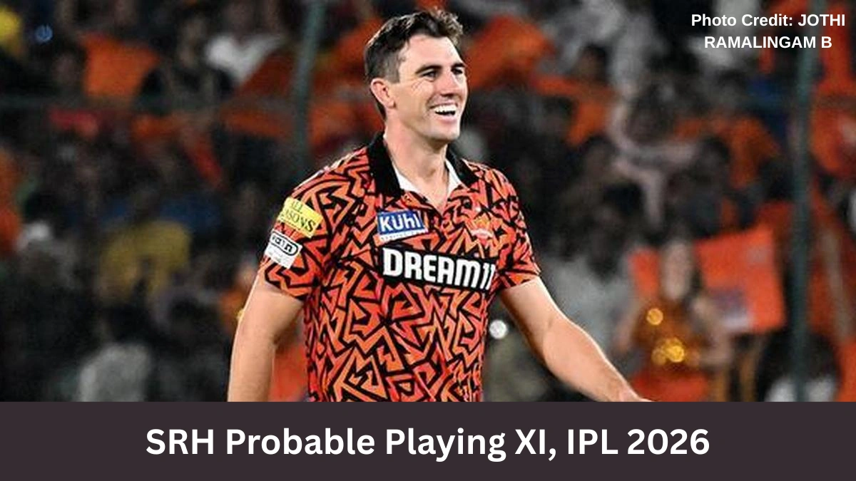 SRH Probable Playing XI, IPL 2026